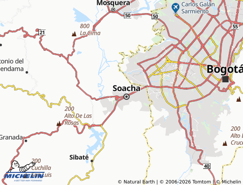 Mappa MICHELIN Prado de las Vegas II - ViaMichelin