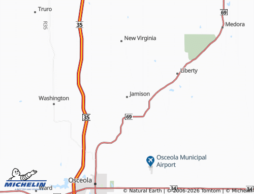 Mappa MICHELIN Jamison - ViaMichelin