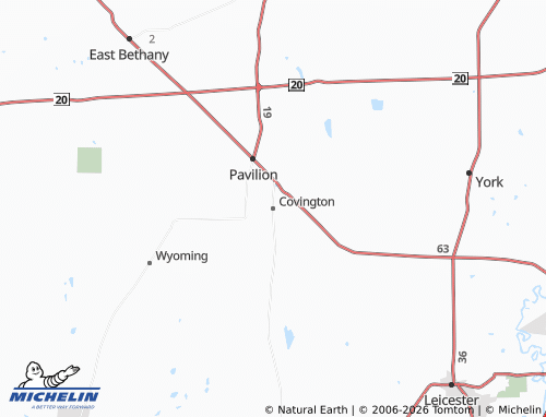 Mapa MICHELIN Covington - ViaMichelin