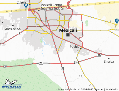 MICHELIN Parque Industrial Colorado map - ViaMichelin