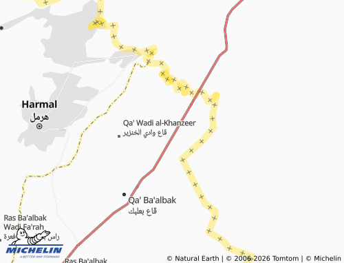 Carte MICHELIN Qa' Jiwar Makkah - ViaMichelin