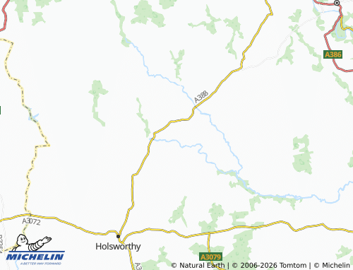Carte MICHELIN Milton Damerel - ViaMichelin