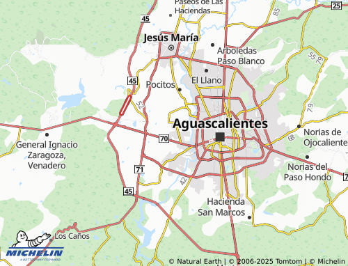 MICHELIN Residencial La Rioja map - ViaMichelin