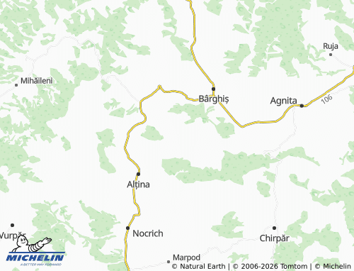 Carte MICHELIN Benești - ViaMichelin