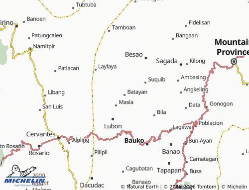 MICHELIN Batayan map - ViaMichelin