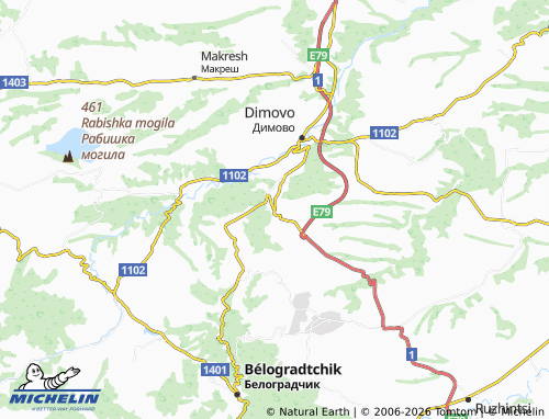 Mappa MICHELIN Bela - ViaMichelin
