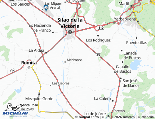 Mappa MICHELIN San Diego - ViaMichelin