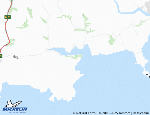 MICHELIN Courtmacsherry map - ViaMichelin