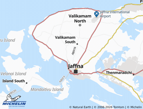 Mapa MICHELIN Thavady South - ViaMichelin
