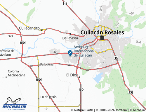 Mappa MICHELIN San Diego - ViaMichelin