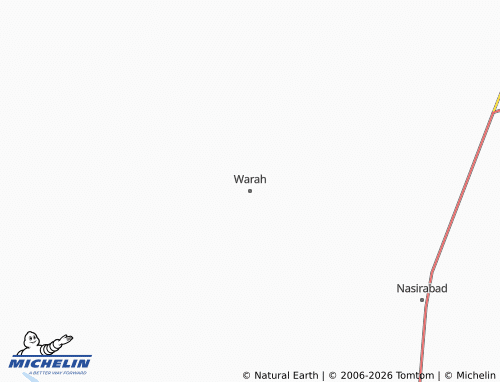 MICHELIN-Landkarte Warah - ViaMichelin