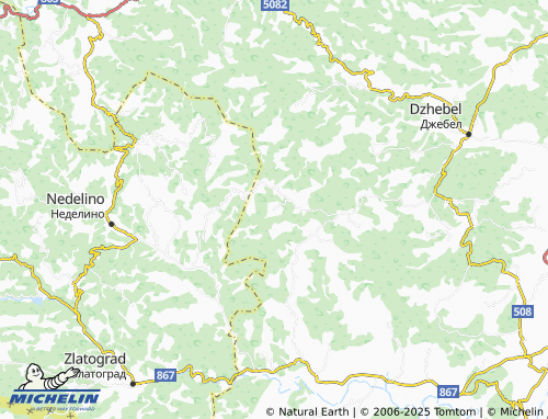 MICHELIN Pripek map - ViaMichelin