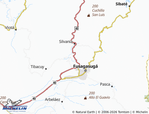 Mapa MICHELIN Bosachoque - ViaMichelin