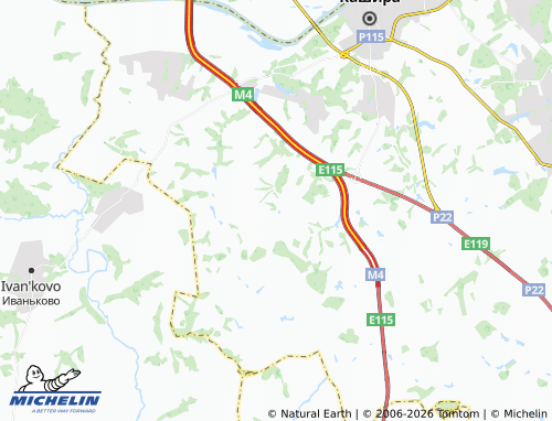 Carte MICHELIN Starodub - ViaMichelin