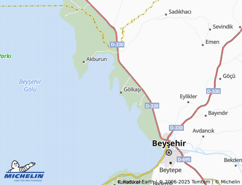MICHELIN-Landkarte Gölkaşı - ViaMichelin