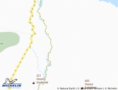 MICHELIN Touroua map - ViaMichelin