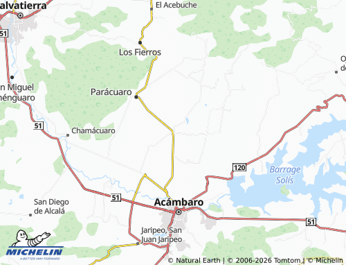 Mappa MICHELIN El Jaral - ViaMichelin