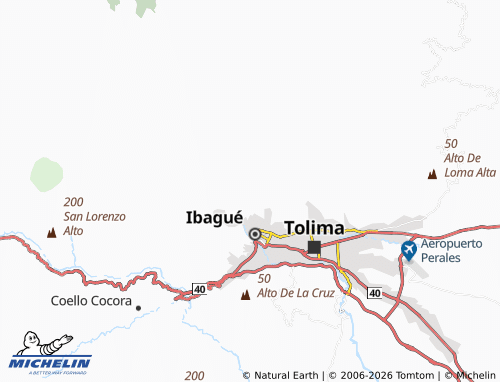 Mapa MICHELIN La Victoria - ViaMichelin