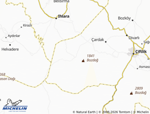 MICHELIN-Landkarte Kitreli - ViaMichelin