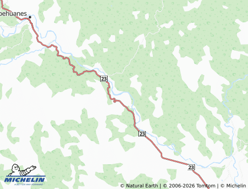 Carte MICHELIN Sandías - ViaMichelin