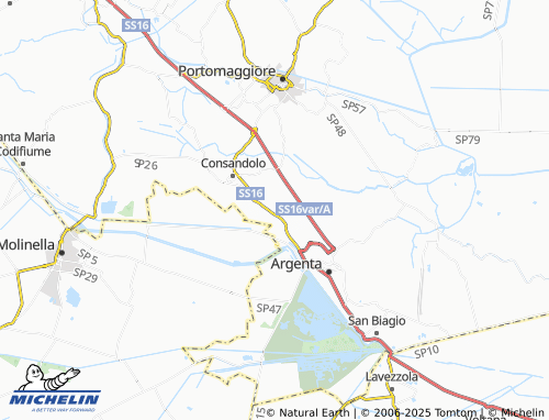MICHELIN Boccaleone map - ViaMichelin
