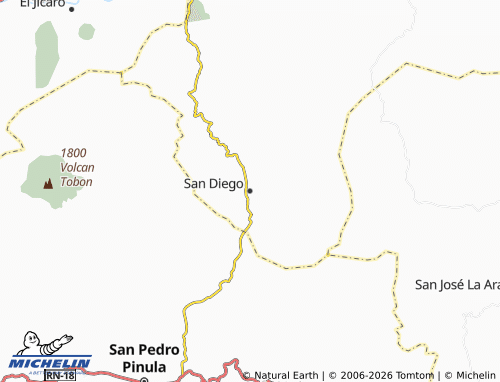 Mappa MICHELIN San Diego - ViaMichelin