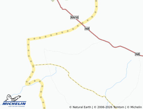 MICHELIN Sokorani map - ViaMichelin