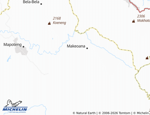 Mapa MICHELIN Ha Thebe - ViaMichelin