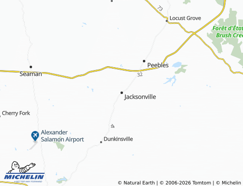 Mappa MICHELIN Jacksonville - ViaMichelin