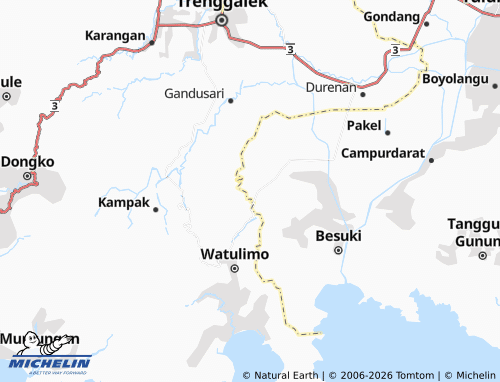 Carte MICHELIN Nglampir - ViaMichelin
