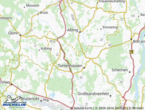 Mapa MICHELIN Bach - ViaMichelin