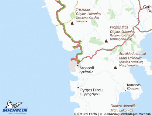 Carte MICHELIN Limeni - ViaMichelin