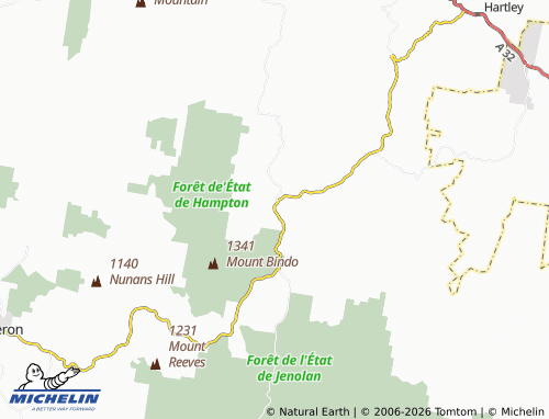 Mapa MICHELIN Hampton - ViaMichelin