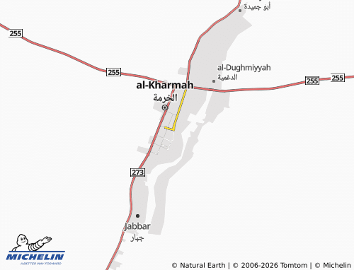 MICHELIN-Landkarte Um Hashshanah - ViaMichelin