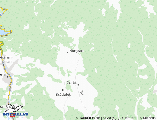 MICHELIN Sboghițești map - ViaMichelin