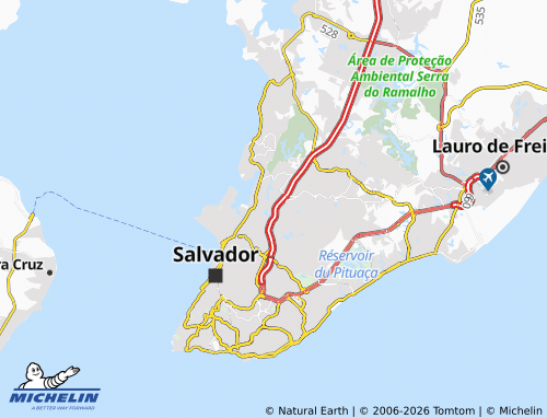 Mappa MICHELIN Campinas de Pirajá - ViaMichelin