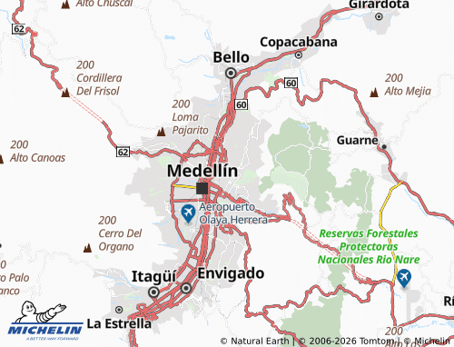 MICHELIN-Landkarte Prado - ViaMichelin
