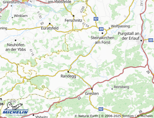 MICHELIN-Landkarte Perwarth - ViaMichelin