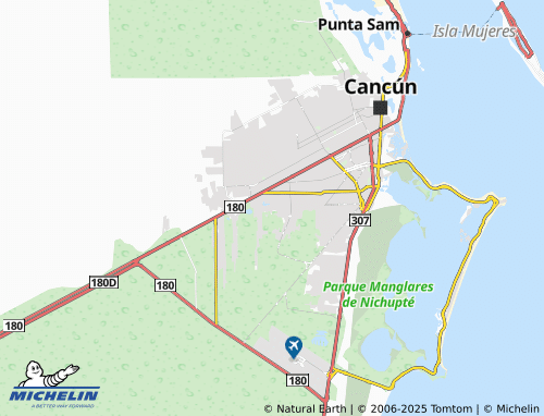 MICHELIN Galaxia Itzales map - ViaMichelin
