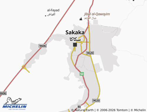 MICHELIN-Landkarte al-'Azeeziyyah - ViaMichelin