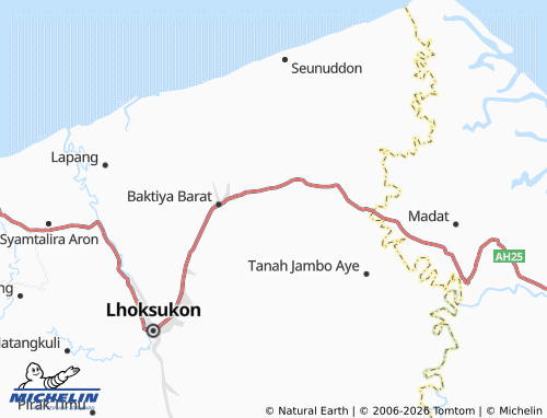 MICHELIN Matang Kareung map - ViaMichelin