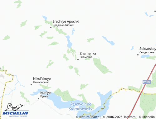 MICHELIN-Landkarte Znamenka - ViaMichelin
