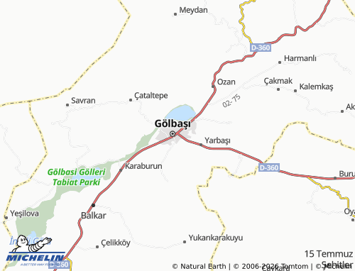 MICHELIN Asfalt map - ViaMichelin