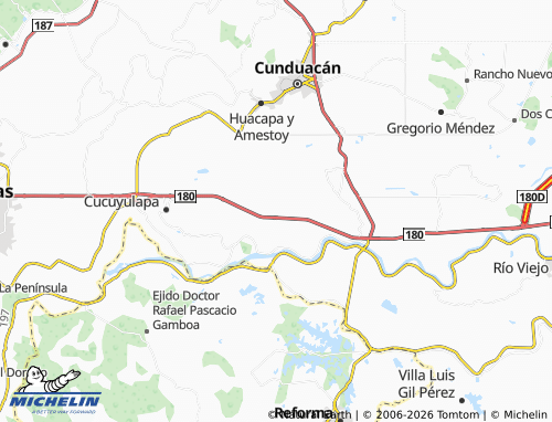 MICHELIN Los Gerónimos map - ViaMichelin