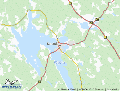 Kaart MICHELIN Karstula - ViaMichelin