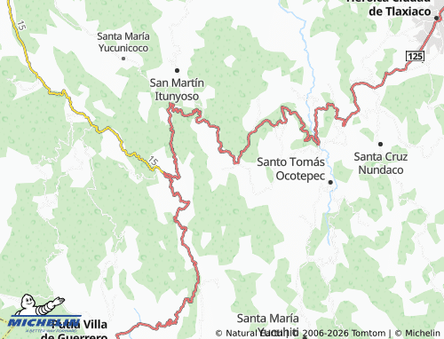 Mappa MICHELIN Santo Domingo del Estado - ViaMichelin
