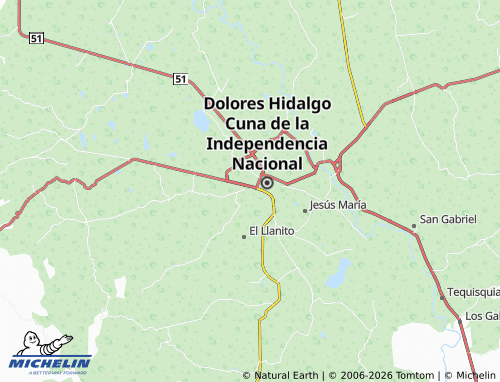 Mappa MICHELIN La Esperanza II - ViaMichelin