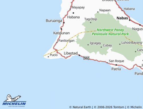 MICHELIN Taboc map - ViaMichelin