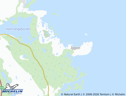 MICHELIN Småmuren map - ViaMichelin