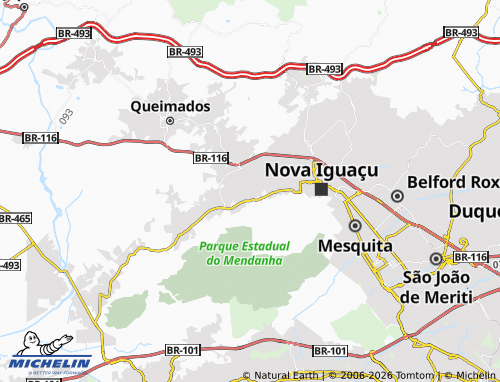 Mapa MICHELIN Jardim Nova Era - ViaMichelin